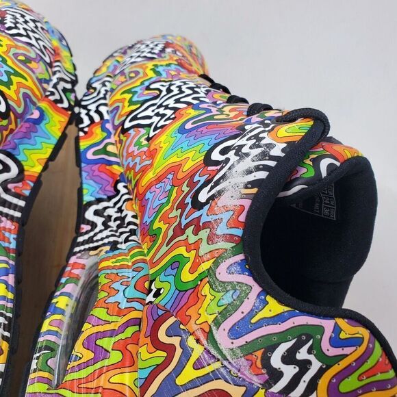 Skechers Jen Stark Shoes Womens 7 Uno Infinite Drip Sneaker Rainbow Colorful - Picture 12 of 15